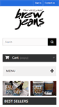 Mobile Screenshot of brewjeans.com
